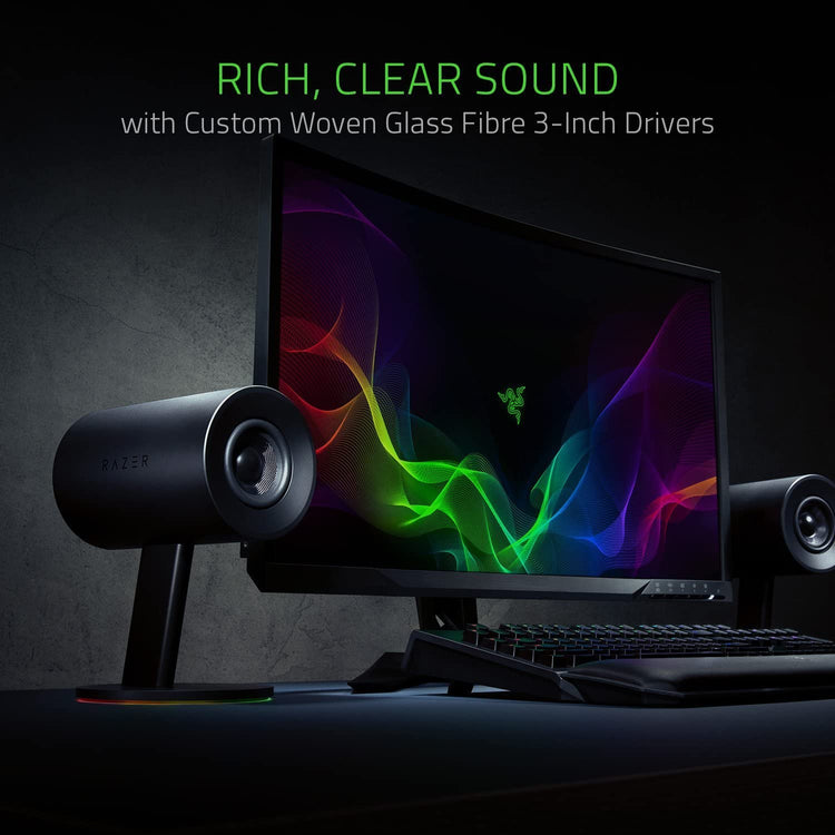 Razer Nommo Chroma RGB Gaming Speakers