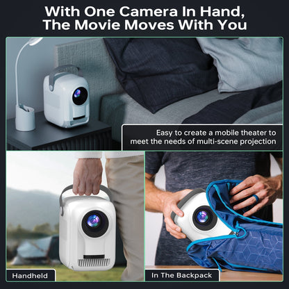 Smart WiFi & Bluetooth HD Projector