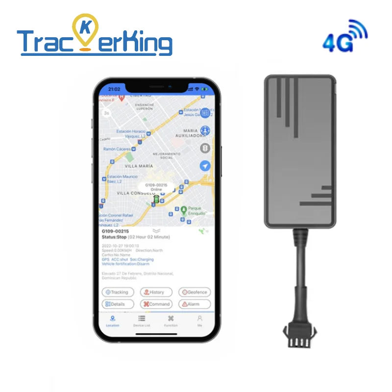 Trackerking J16 4G GPS Vehicle Tracker