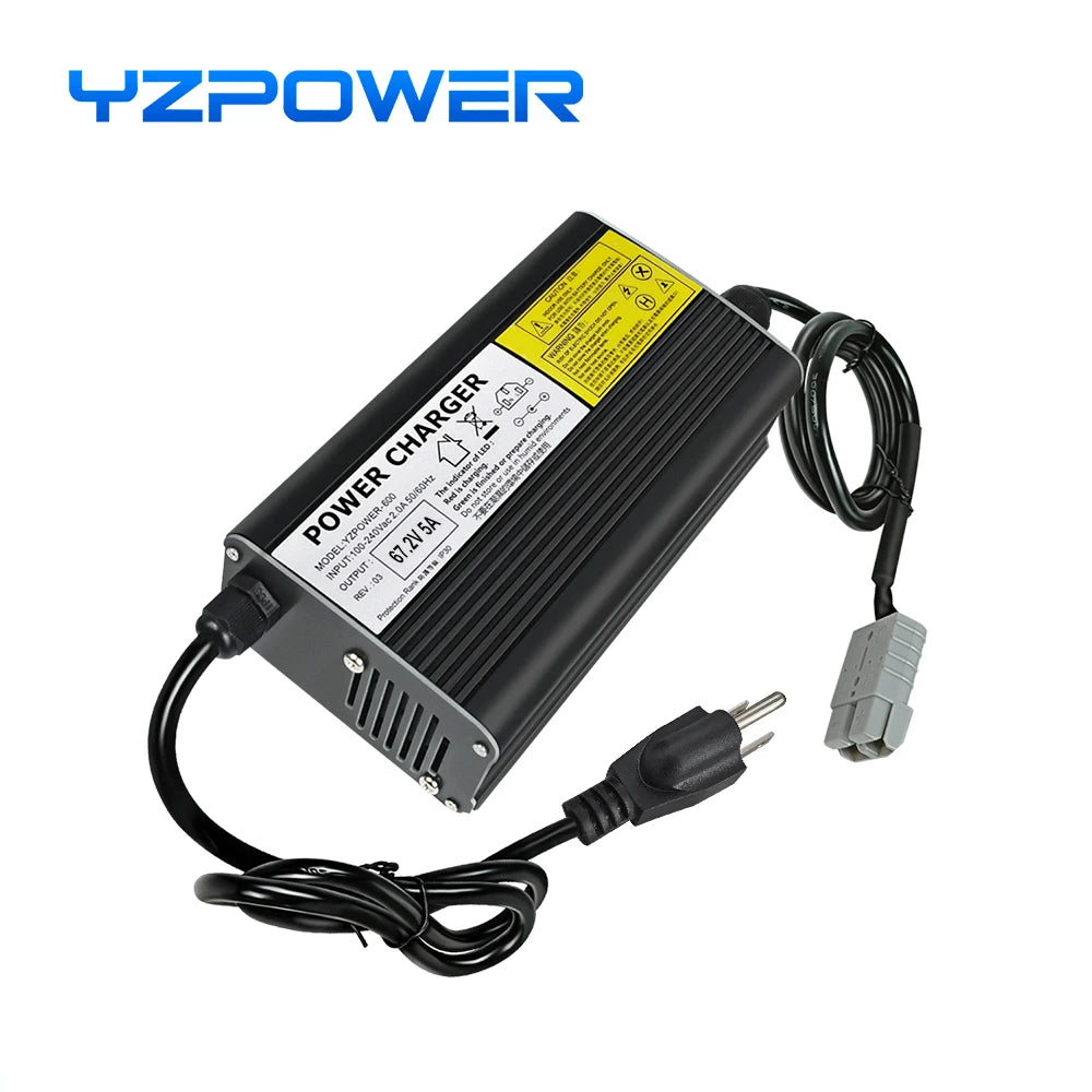 67.2V 5A Lithium Battery Charger 16S/ 60V 72V 5A Lithium Battery Charger Fast Charging with Cooling Fan