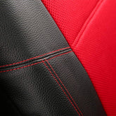 9PCS Universal Leather & Mesh Car Seat Covers