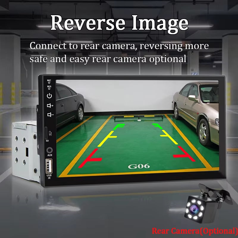 7" CarPlay Android Auto Touch Screen Car Radio