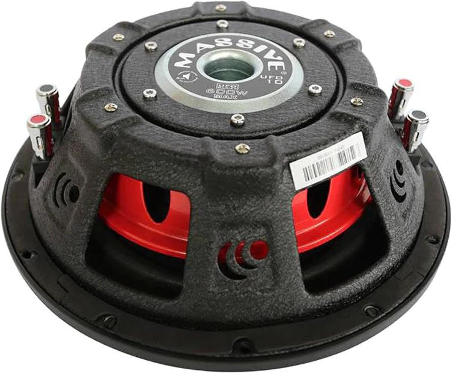 UFO10V2 10″ Slim 600W Car Subwoofer