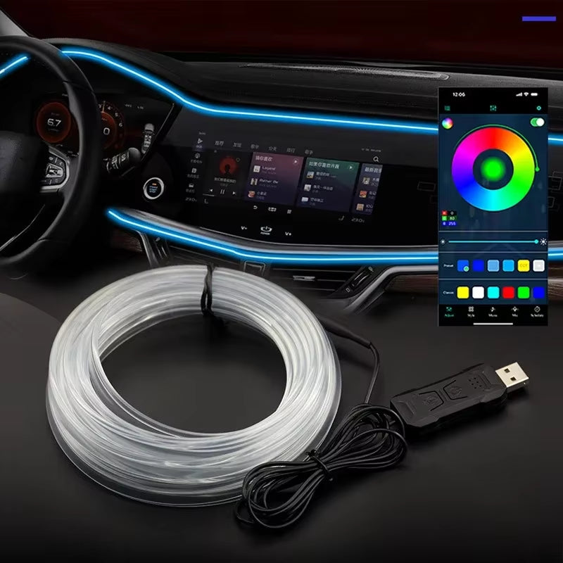 RGB Car Interior LED Ambient Light Strip