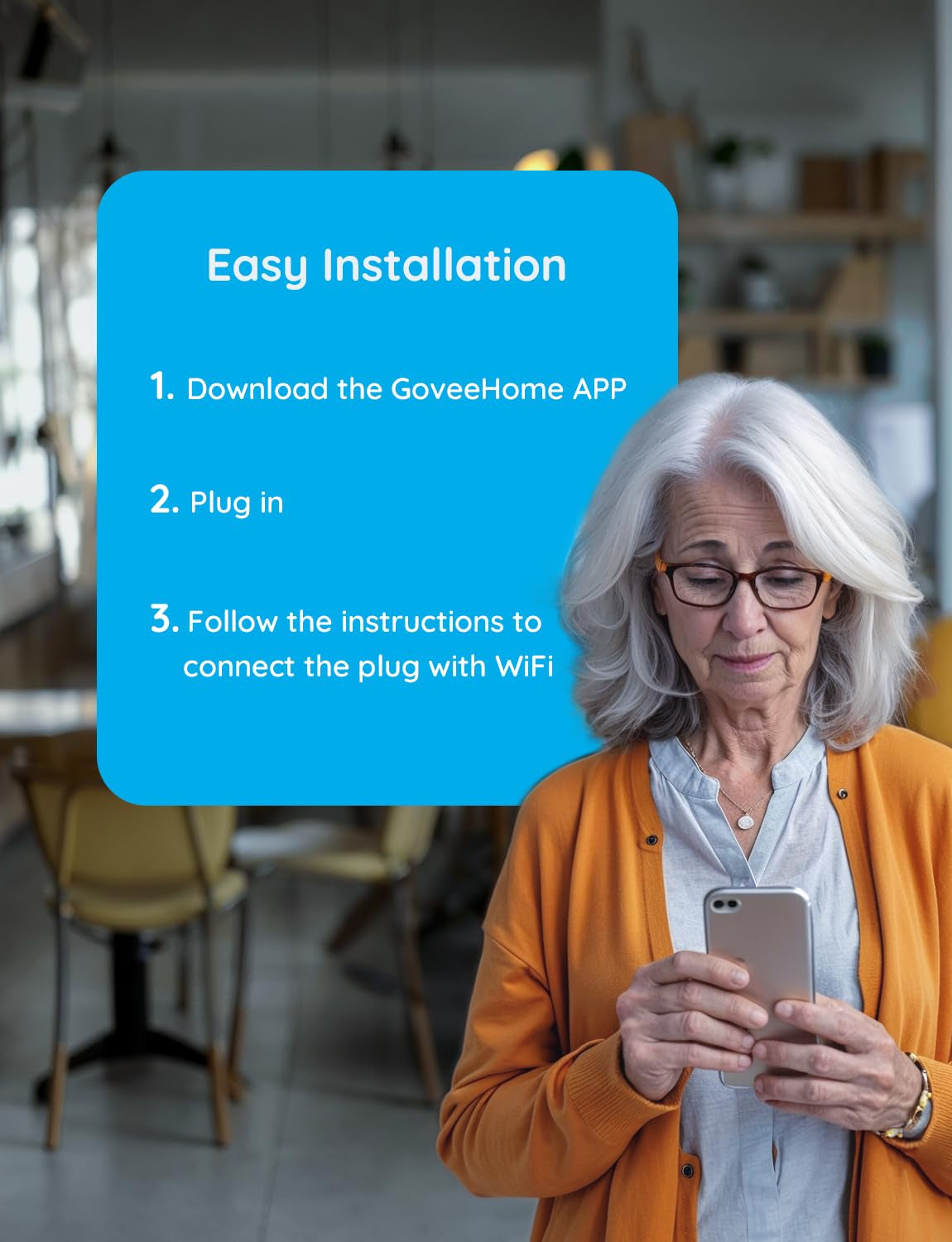 Smart Plug 15A - 4 Pack WiFi and Bluetooth Outlets Compatible with Alexa and Google Assistant, Remote Control via Home App, Multiple Timer Support, No Hub Required, ETL & FCC Certified