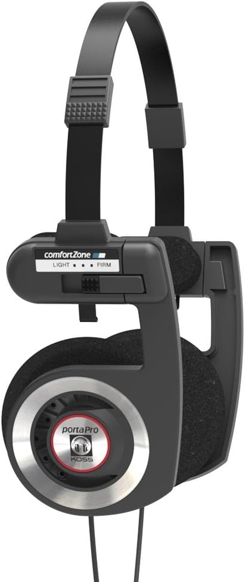 Porta Pro Black Retro 80s Wired On-Ear Headphones (3.5mm)