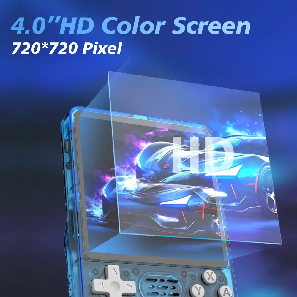 R36 Plus Retro Handheld Game Console – 4″ IPS Screen, ArkOS 2.0, Wi-Fi & 64GB/128GB Storage