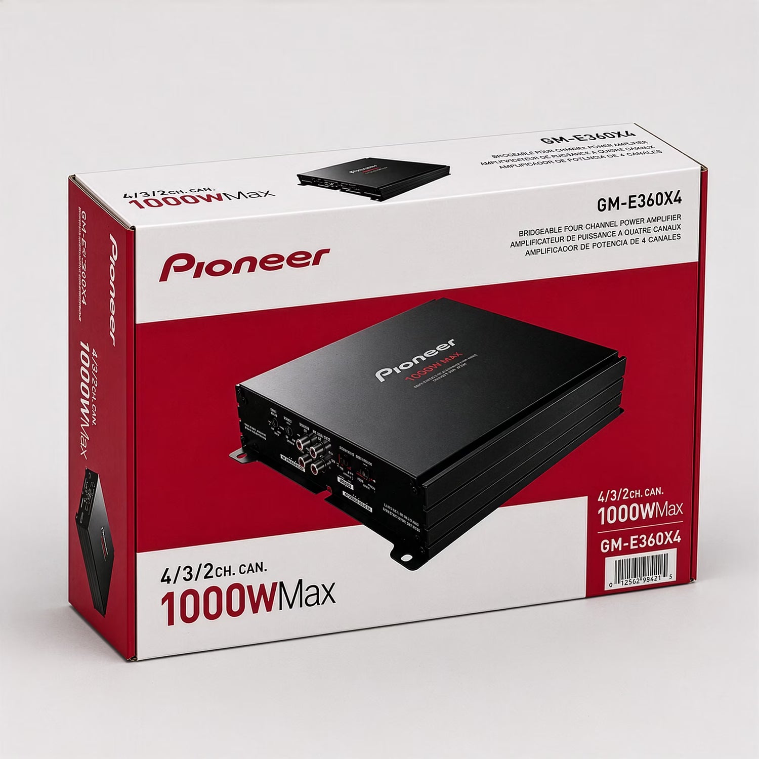 1000W 4-Channel Car Amplifier