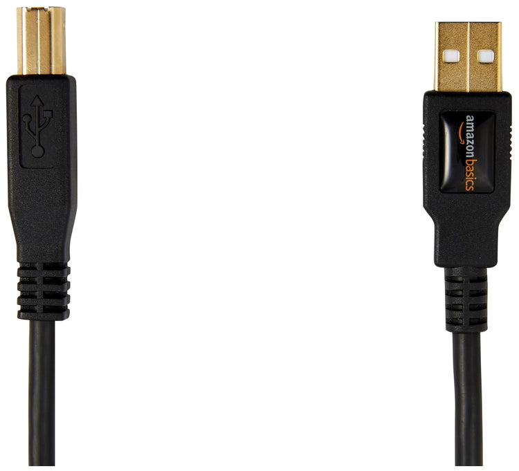 USB 2.0 Printer Cable (USB-A to USB-B, 6ft)