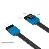 3-Pack SATA III 6Gbps Data Cables