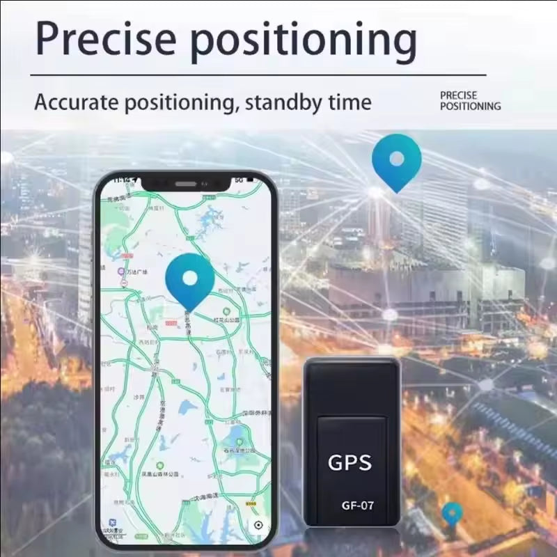 GF07 Mini GPS Tracker – Magnetic Locator for Vehicles & Pets