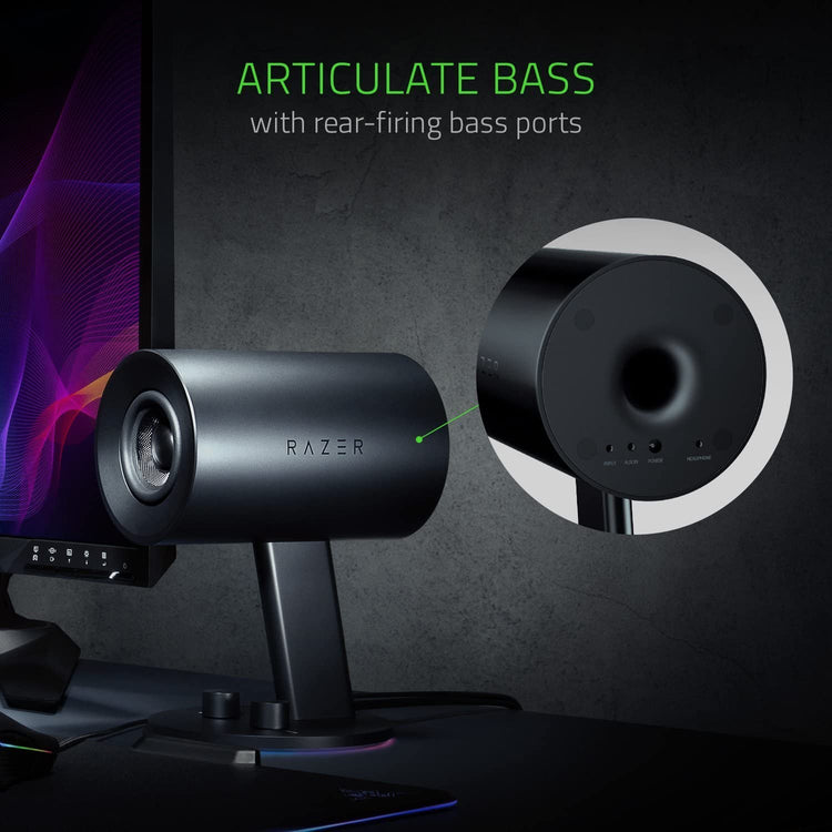 Razer Nommo Chroma RGB Gaming Speakers