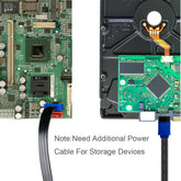 3-Pack SATA III 6Gbps Data Cables