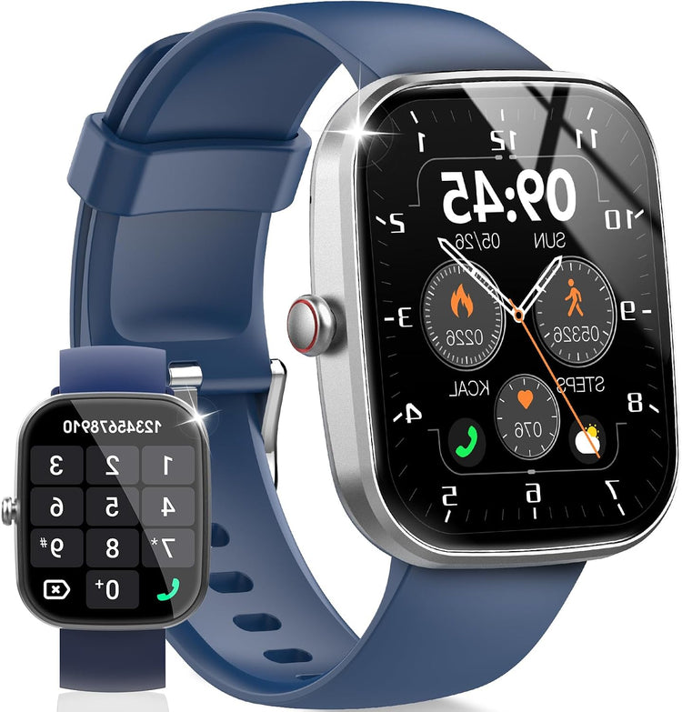1.91″ HD IP68 Fitness Smartwatch – Blue