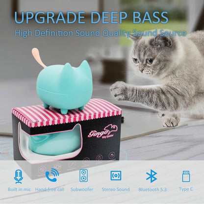Cute Cat Mini Bluetooth Speaker