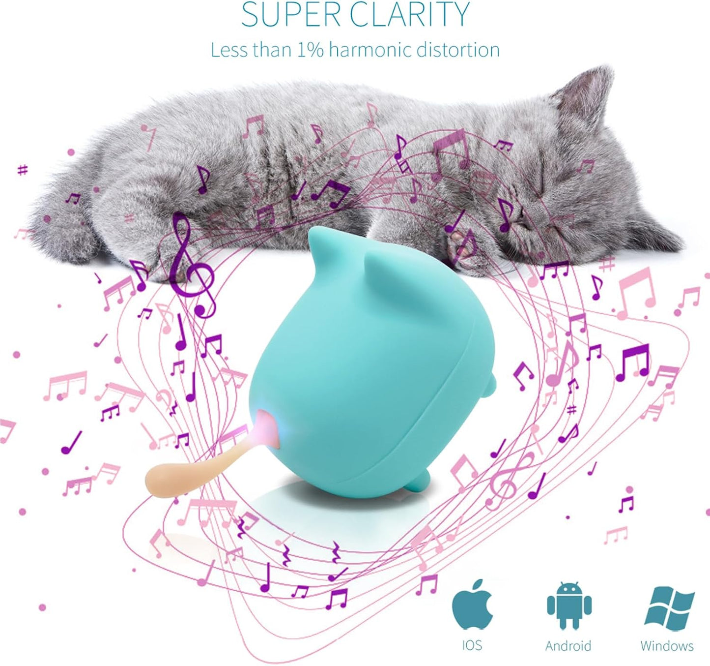 Cute Cat Mini Bluetooth Speaker