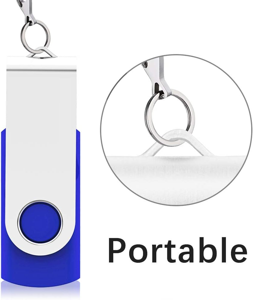 10-Pack 64GB USB 2.0 Flash Drives