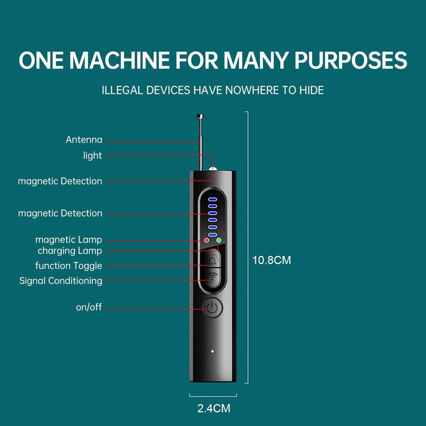 Hidden Camera & Bug Detector