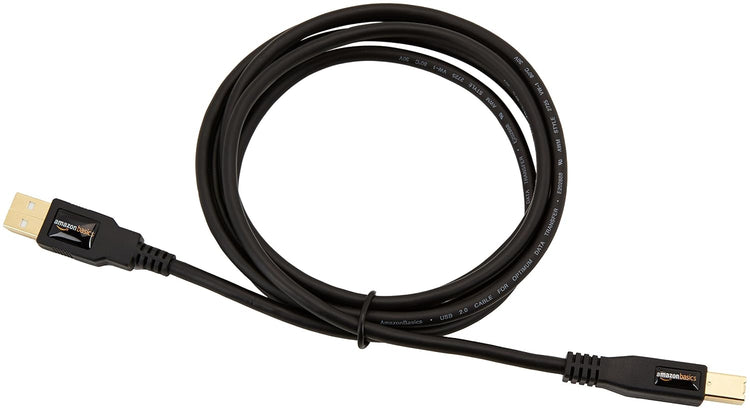 USB 2.0 Printer Cable (USB-A to USB-B, 6ft)