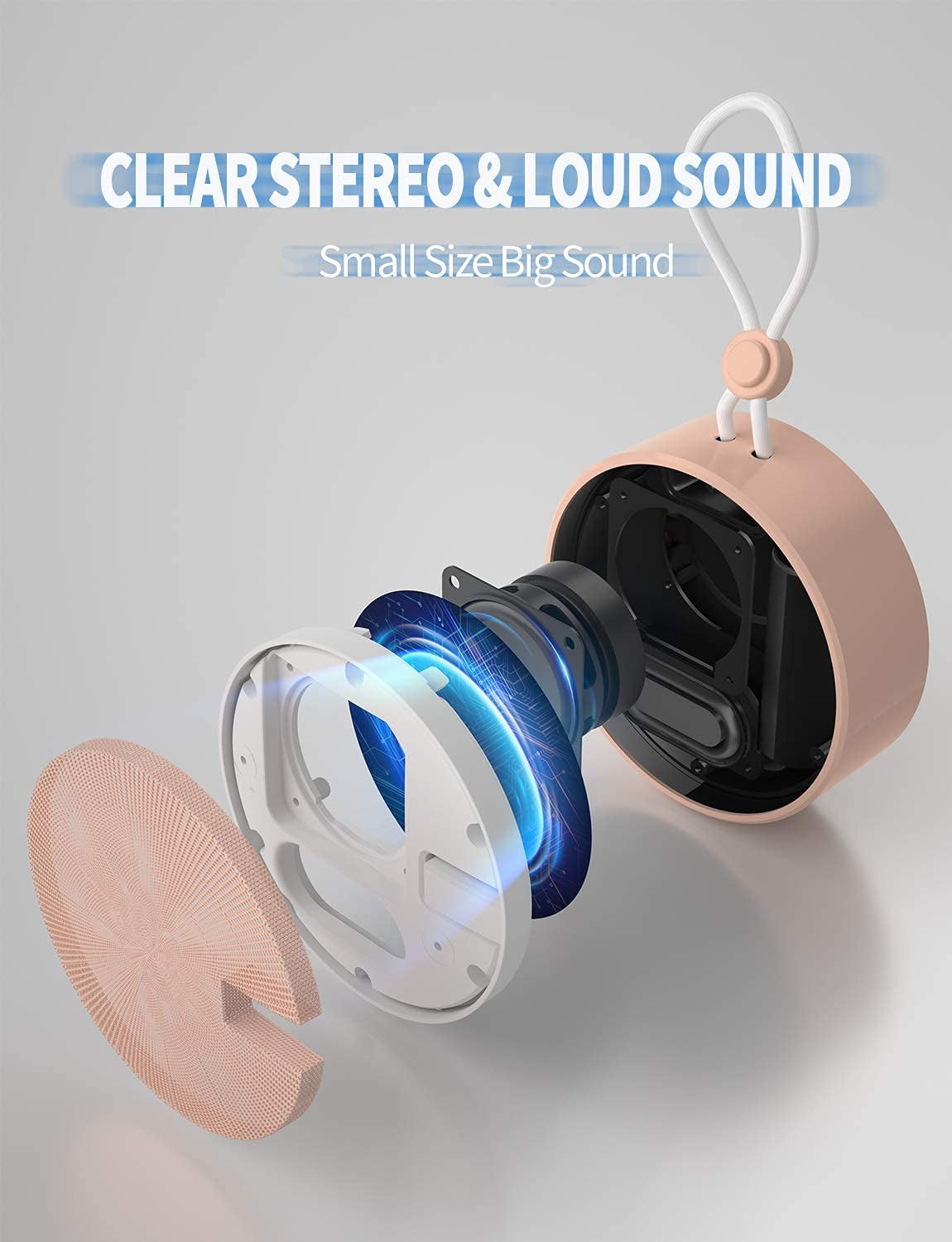C12 Waterproof Bluetooth Shower Speake