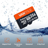 256GB U3 4K MicroSD Card with Adapter