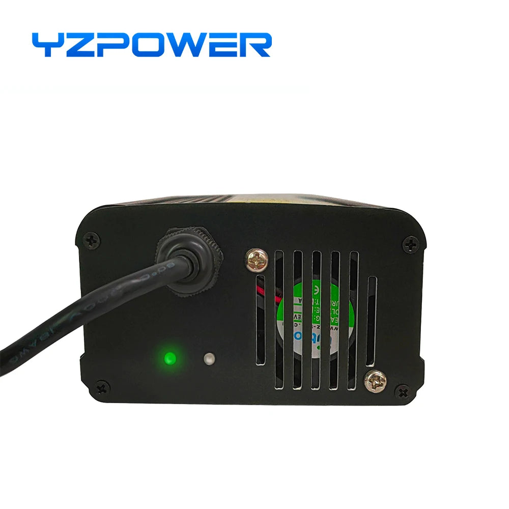 67.2V 5A Lithium Battery Charger 16S/ 60V 72V 5A Lithium Battery Charger Fast Charging with Cooling Fan