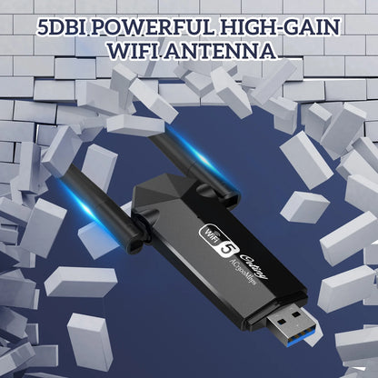 1300Mbps Dual-Band USB 3.0 Wi-Fi Adapter