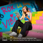 Wireless Over-Ear Headphones with Hybrid ANC – 50 dB Noise Reduction, 120-Hour Battery, 6-Mic ENC, Spatial Audio and Foldable Design