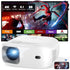 Mini 1080P WiFi & Bluetooth Projector, 4K Supported
