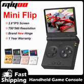 MIYOO Mini Flip Retro Handheld Console – 2.8″ IPS, Linux & Wi-Fi