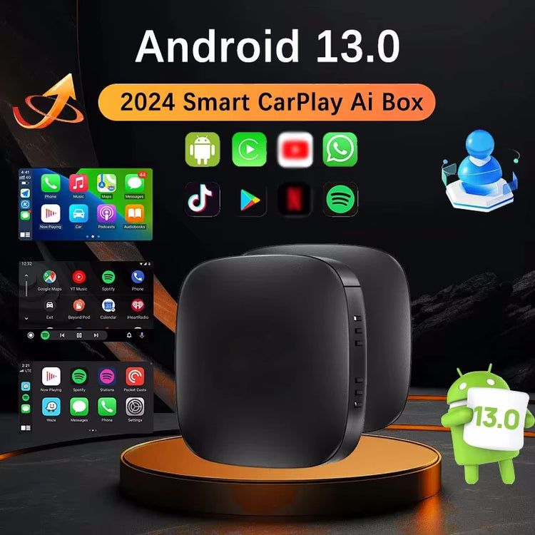 Android 13 Wireless CarPlay AI Box