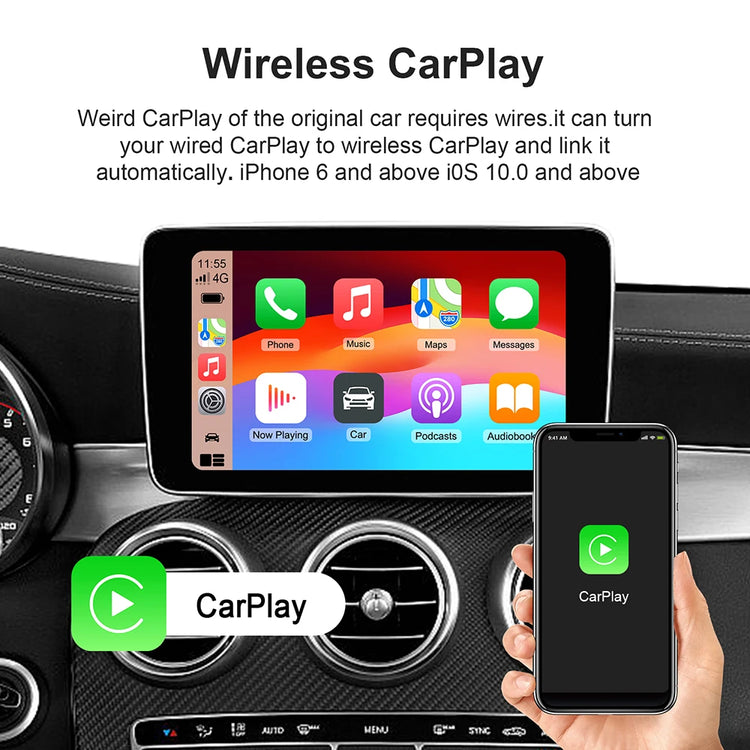 Android 13 Wireless CarPlay AI Box