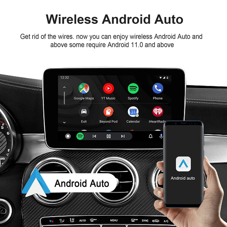 Android 13 Wireless CarPlay AI Box
