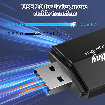 1300Mbps Dual-Band USB 3.0 Wi-Fi Adapter