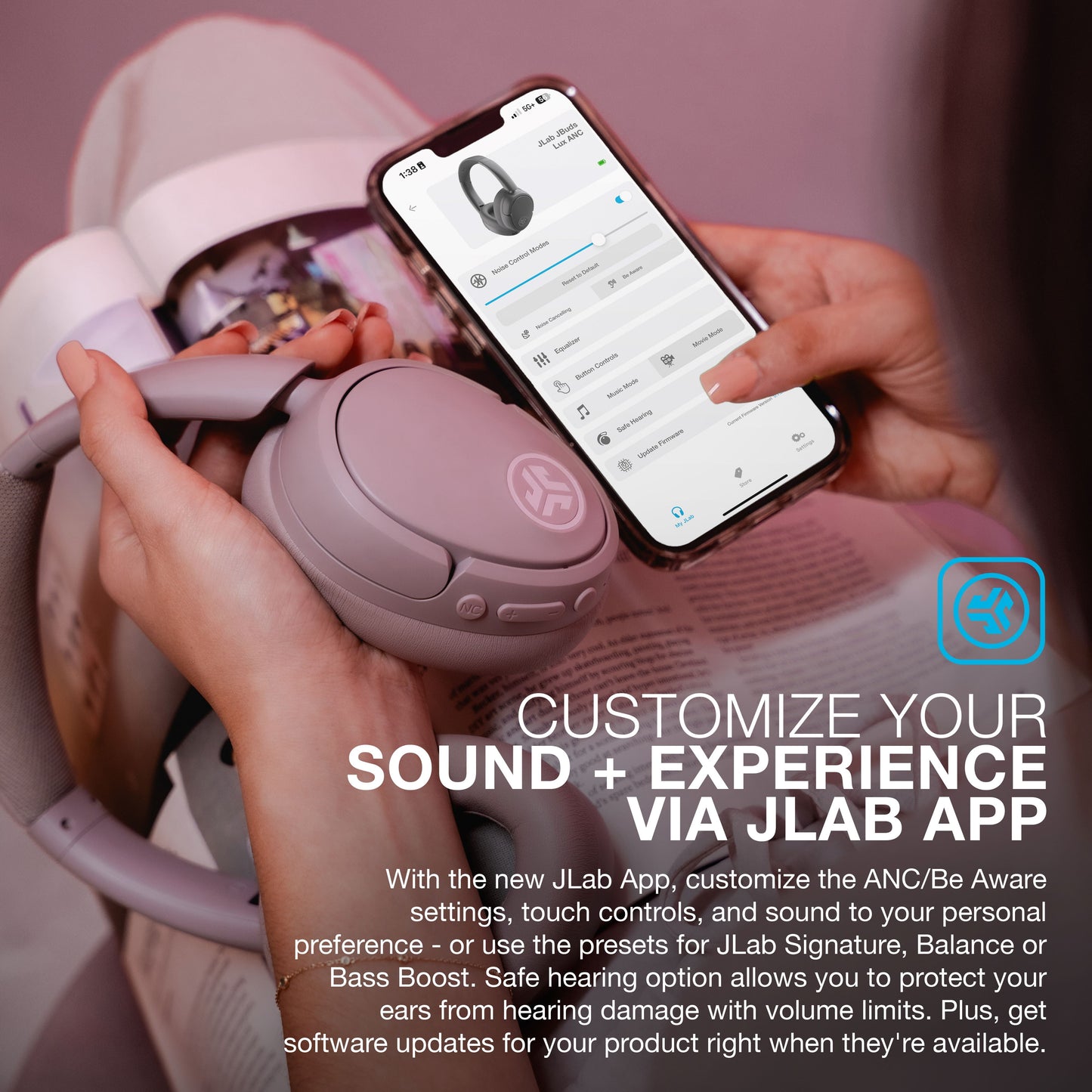 AuraLux™ Pro ANC Wireless Headphones
