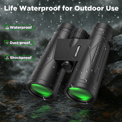 12x42 HD Waterproof Binoculars