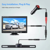 7" 1080P Wired Backup Camera System