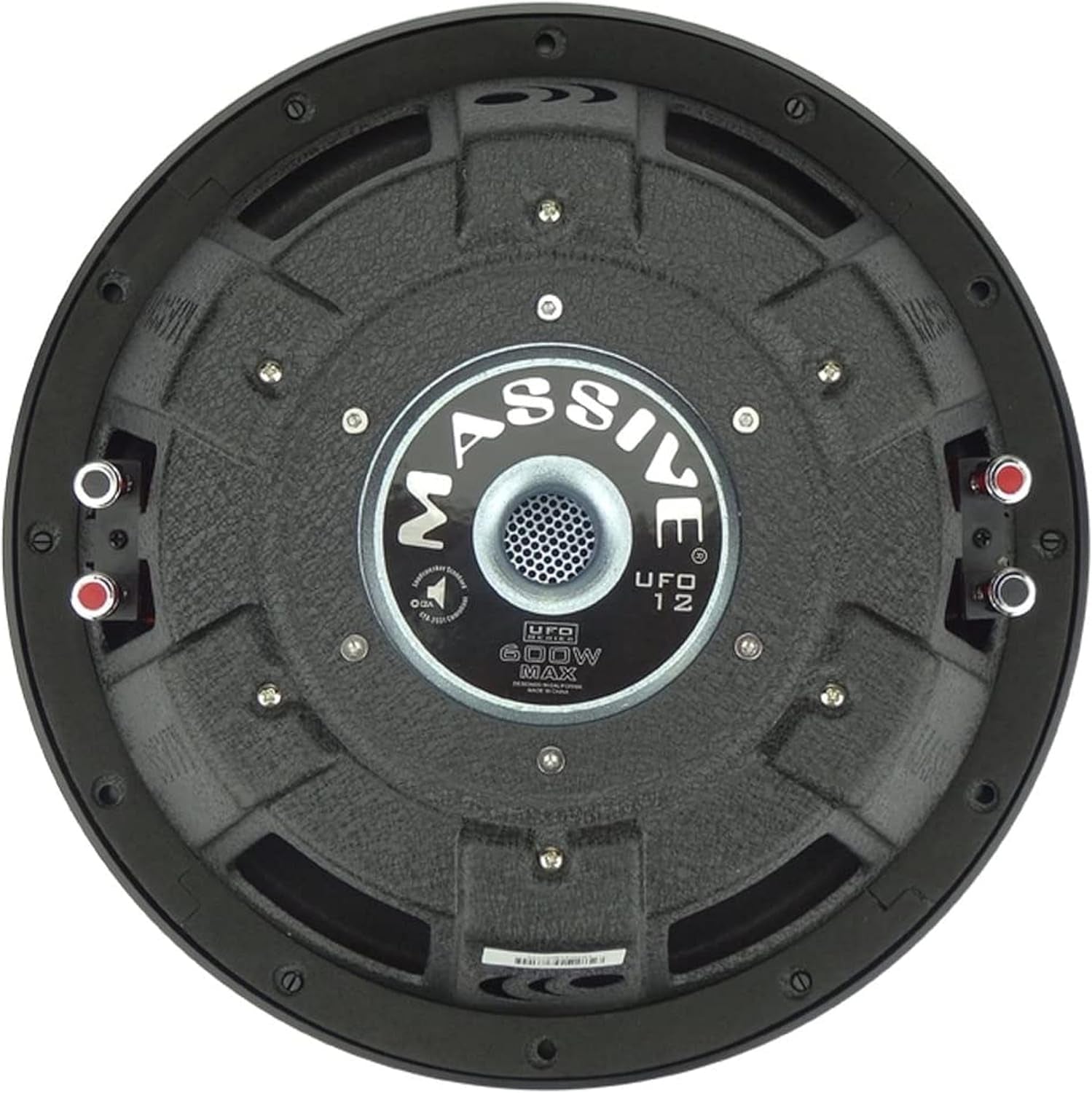UFO10V2 10″ Slim 600W Car Subwoofer