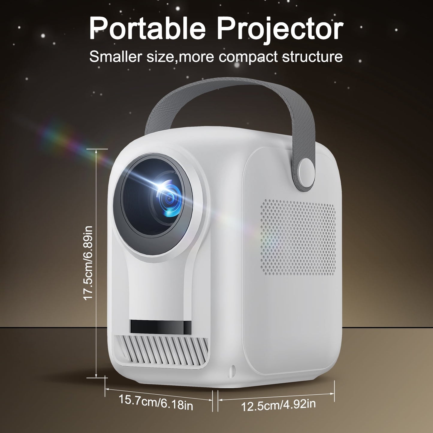 Smart WiFi & Bluetooth HD Projector