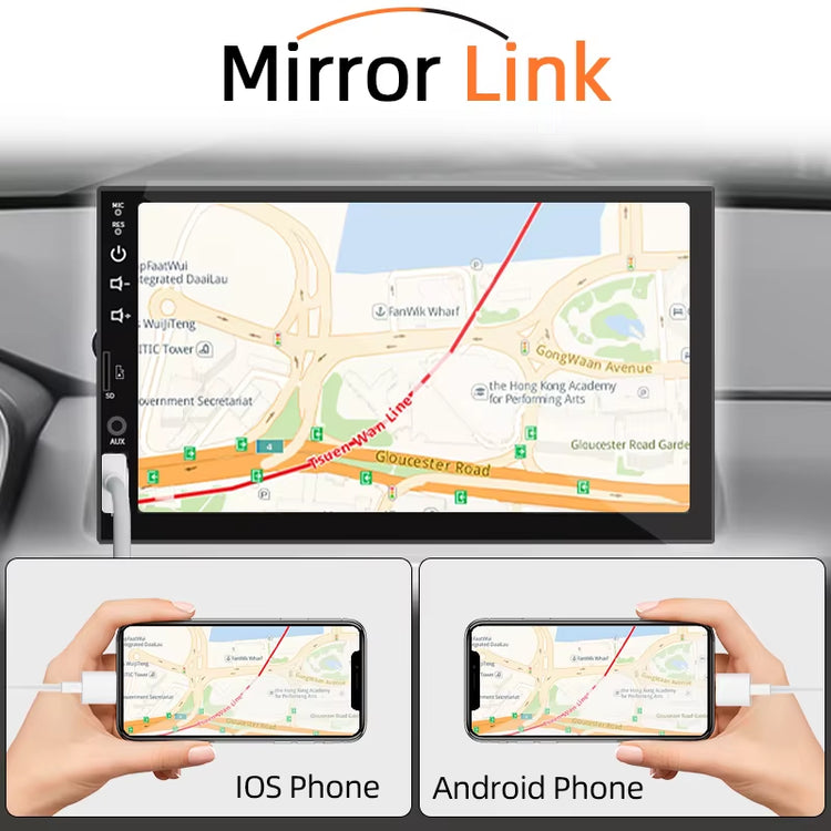 7" CarPlay Android Auto Touch Screen Car Radio