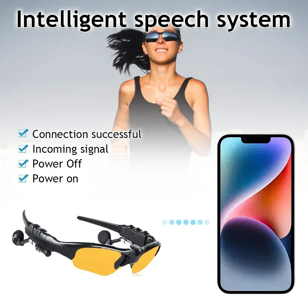 Bluetooth 5.0 Polarized Sports Smart Glasses