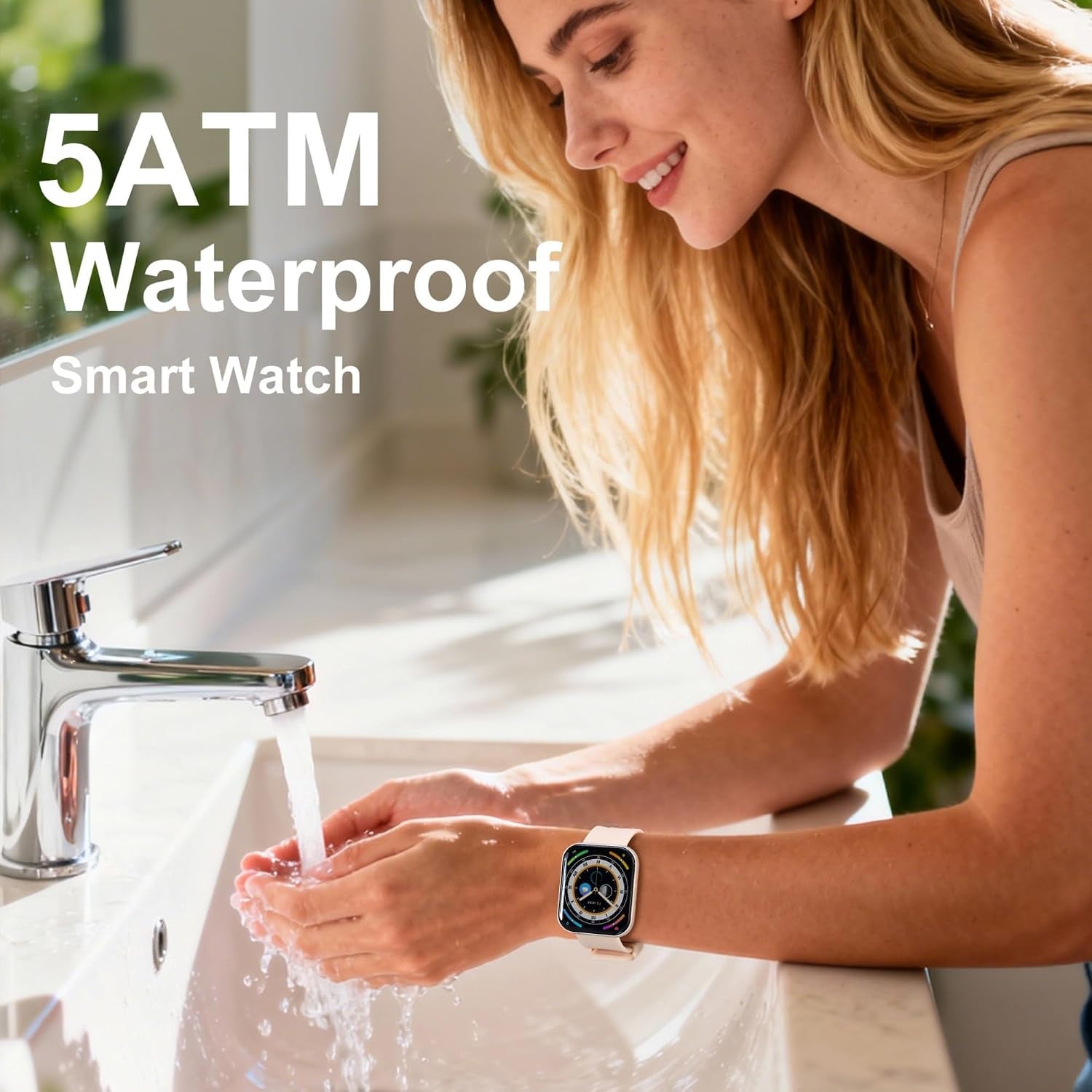 Ultra-Thin 1.85″ AMOLED Smartwatch for Women