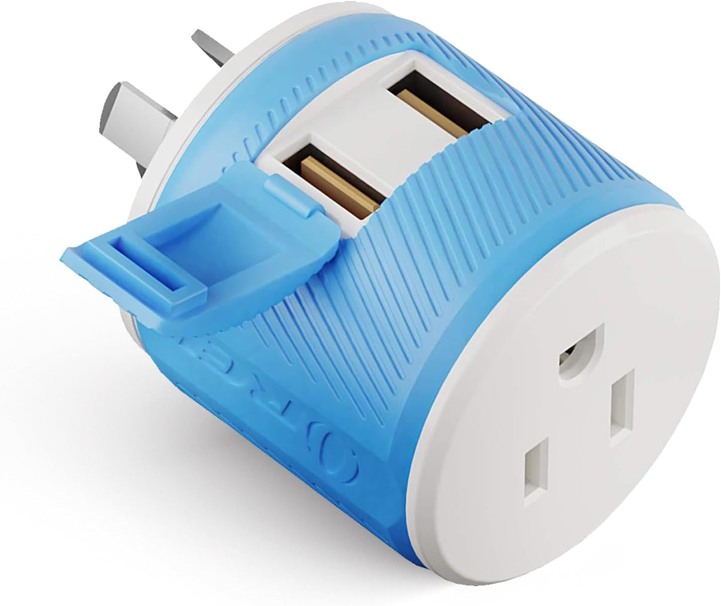 Australia, New Zealand & China Travel Plug Adapter | Type I, Dual USB