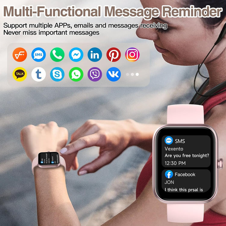 1.83″ Alexa Bluetooth Calling Smartwatch