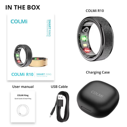 R10 Smart Ring – Health & Sleep Monitor (5ATM Waterproof)