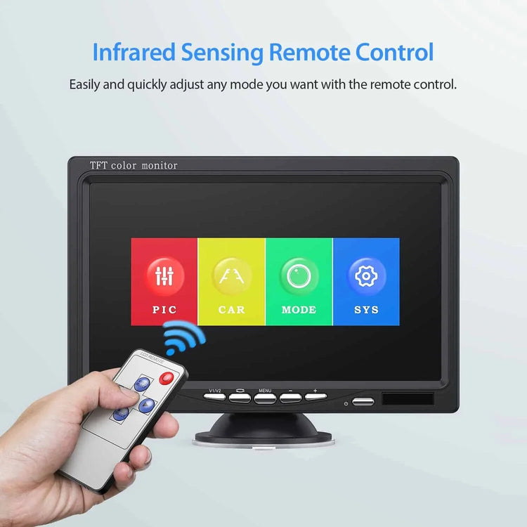 7" 1080P Wired Backup Camera System