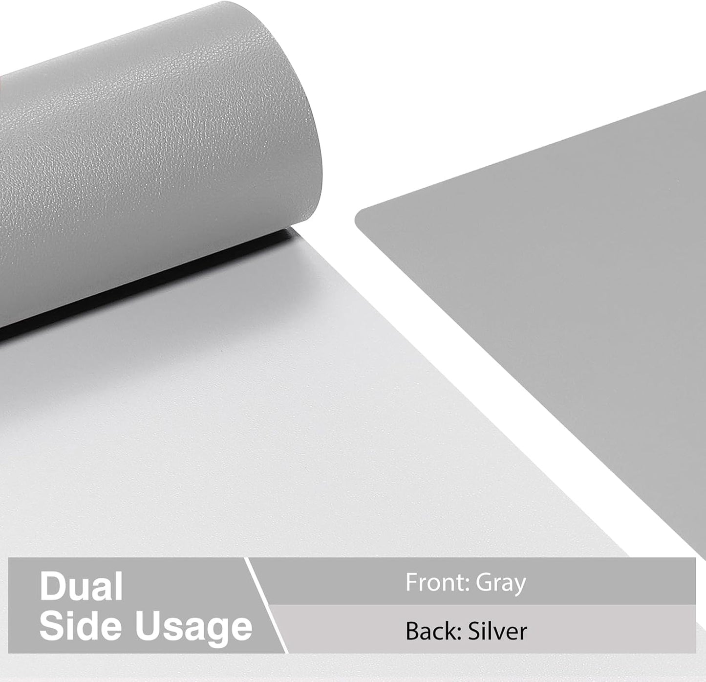Premium Dual-Sided Leather Desk Pad – Waterproof Office Desk Mat for Keyboard & Mouse