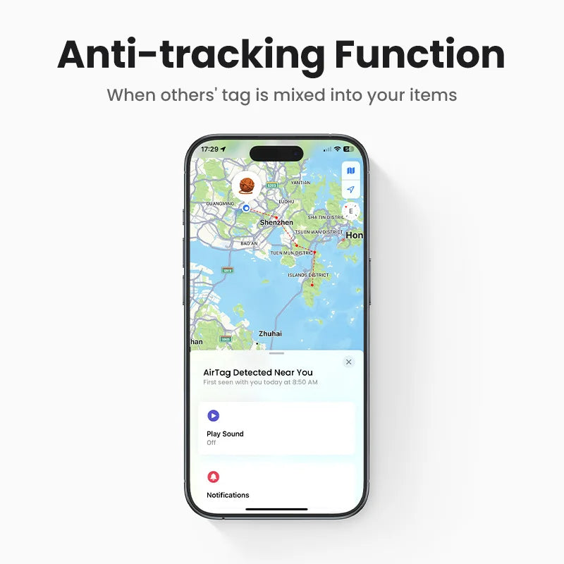 Smart Bluetooth Tracker for Apple Find My